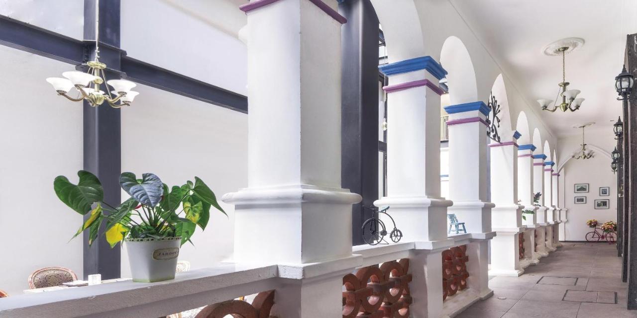 Mansion Azul Cholula Hotel Bagian luar foto