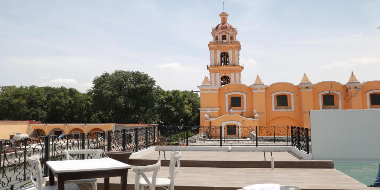 Mansion Azul Cholula Hotel Bagian luar foto